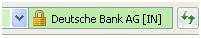 Secure online banking icon