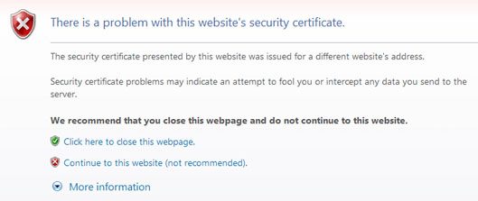 SSL certificate security